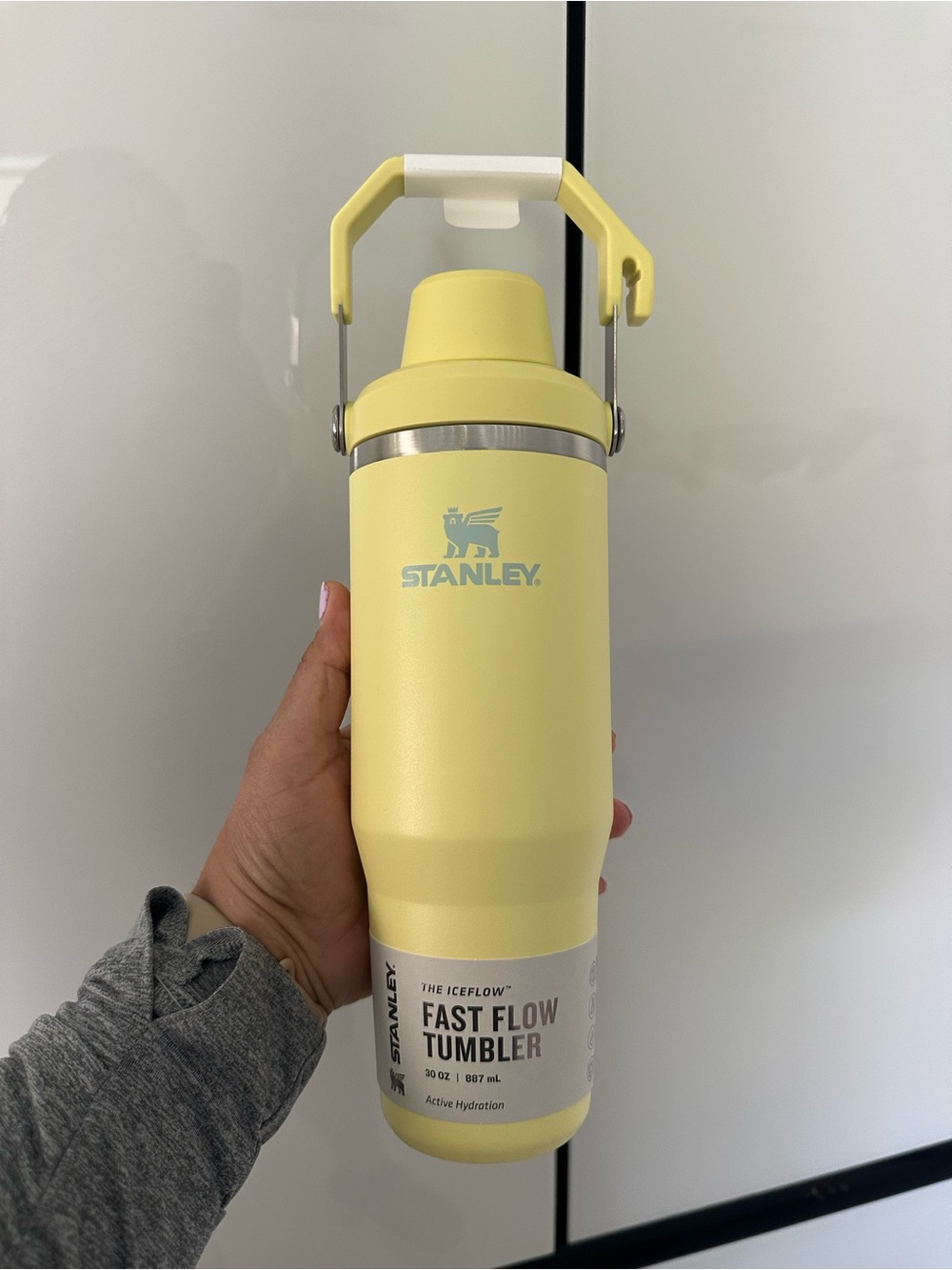Stanley Fast Flow Tumbler - Pale Yellow